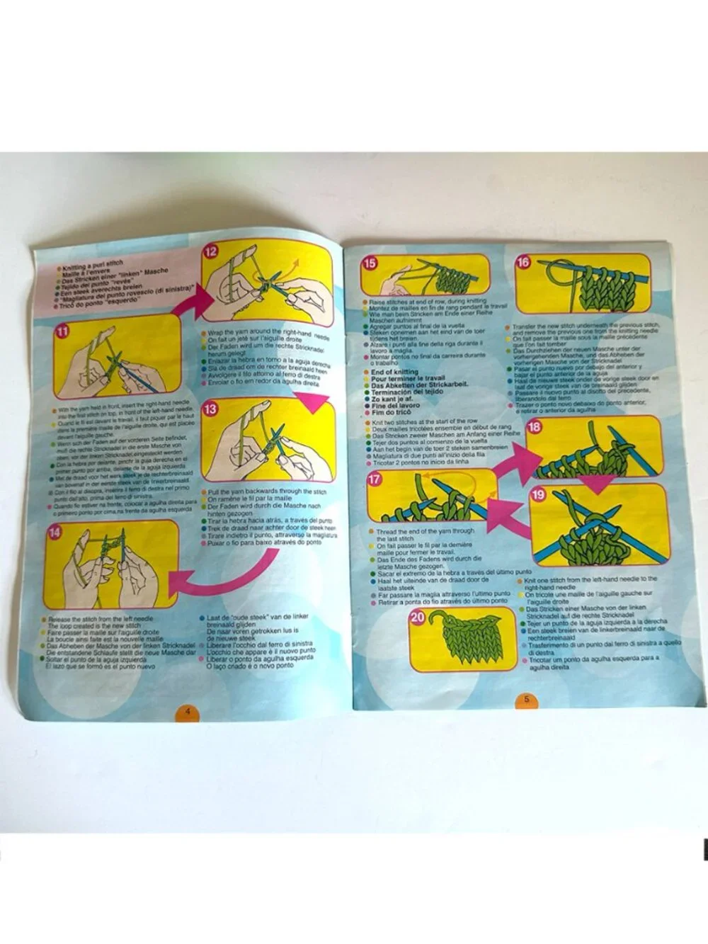 Knitting Kit for Beginners, Kids & Adults Make a Pair of Gloves w/All Supplies